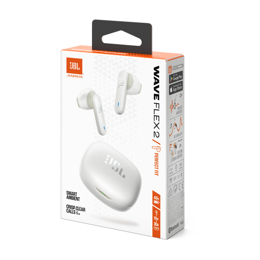 JBL Wave Flex 2 - White - True Wireless Earbuds - Detailshot 15